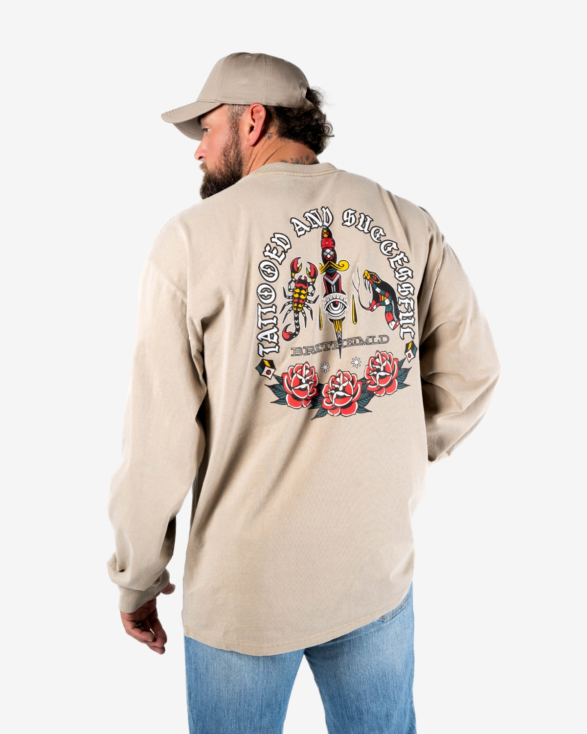 Traditional Long Sleeve - Faded Khaki